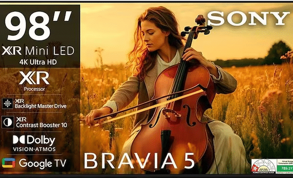 घर बैठे बॉलीवुड फिल्मों का सिनेमाई अनुभव! Sony के नए 98″ BRAVIA टीवी से Sony Launches Huge Mini Led Tv