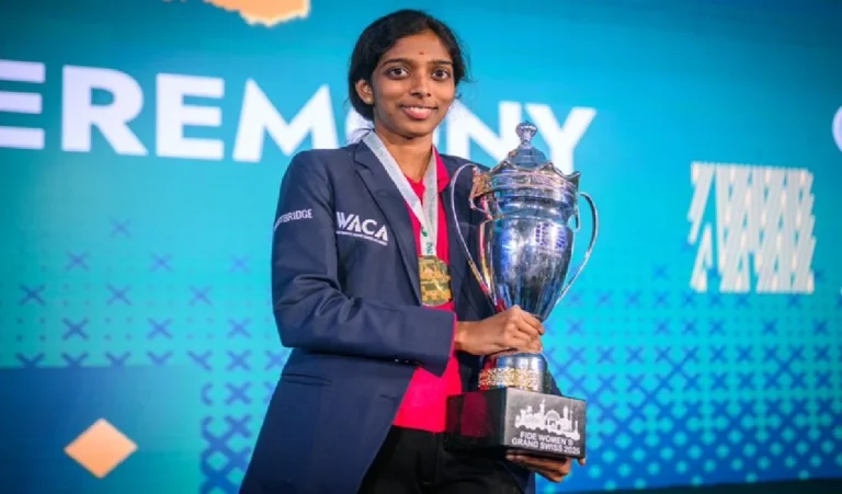 वैशाली ने फिर जीता FIDE ग्रैंड स्विस! PM मोदी ने दी बधाई खेल Vaishali Rameshbabu Wins Grand Swiss Again