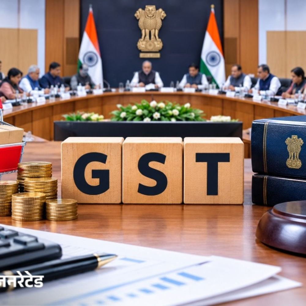 GST-काउंसिल की मीटिंग 7 की जगह 8 अक्टूबर को होगी:ब्रिक्स सम्मेलन की वजह से दूसरी बार टली; GST कानून में सुधार की तैयारी