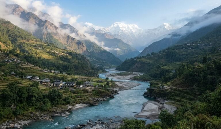 Nepal के Gorkha में Budhi Gandaki नदी की बाढ़ से भारी तबाही, 82 बचाए गए