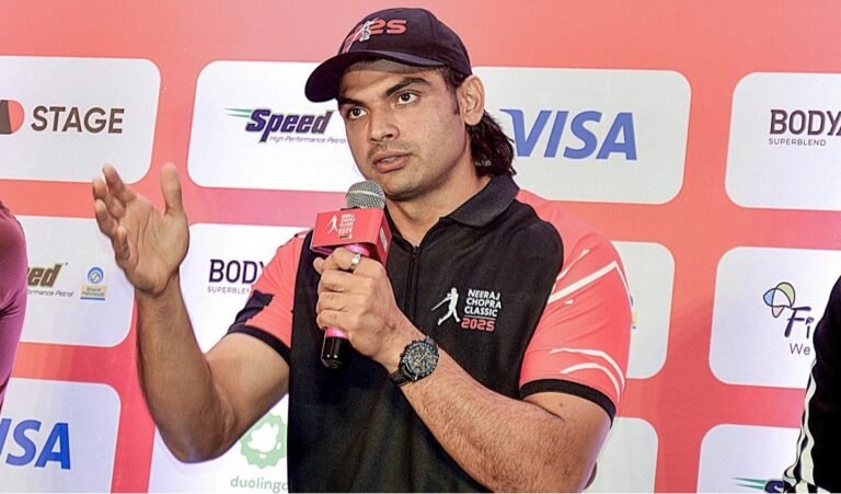 Neeraj Chopra सोनीपत में UBS Athletics Kids Cup फाइनल में 350 बच्चों से मिलेंगे