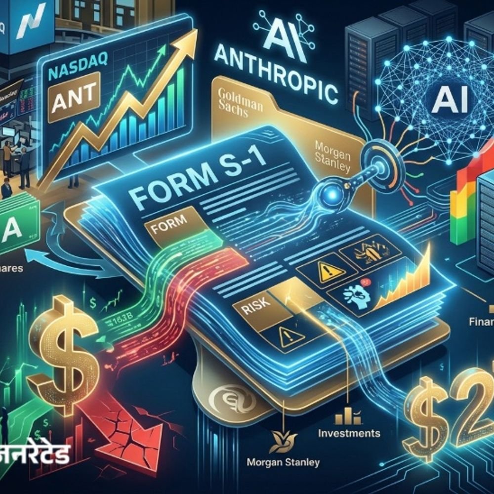 AI कंपनी एंथ्रोपिक अमेरिका में IPO लाएगी:सिक्योरिटीज एंड एक्सचेंज कमीशन के पास फॉर्म फाइल किया, नैस्डैक पर 'ANT' नाम से लिस्ट होगी