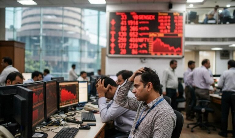 Sensex और Nifty में 1% से ज्यादा की गिरावट, सेंसेक्स 730 अंक टूटकर 72,519 पर